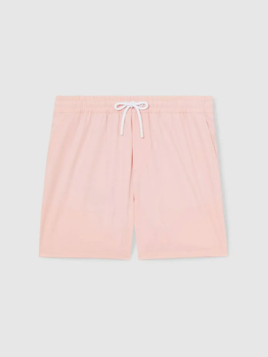 Reiss Pink Cliff Drawstring Swim Shorts Sale
