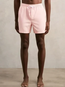 Reiss Pink Cliff Drawstring Swim Shorts Sale