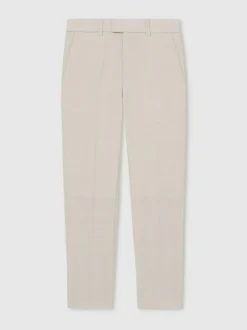 Reiss Stone Belmont T 9-13 yrs Slim-Fit Trousers With Wool New