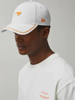 Reiss 9Forty McLaren F1 Team Speedmark Logo Cap Unisex Fit White New