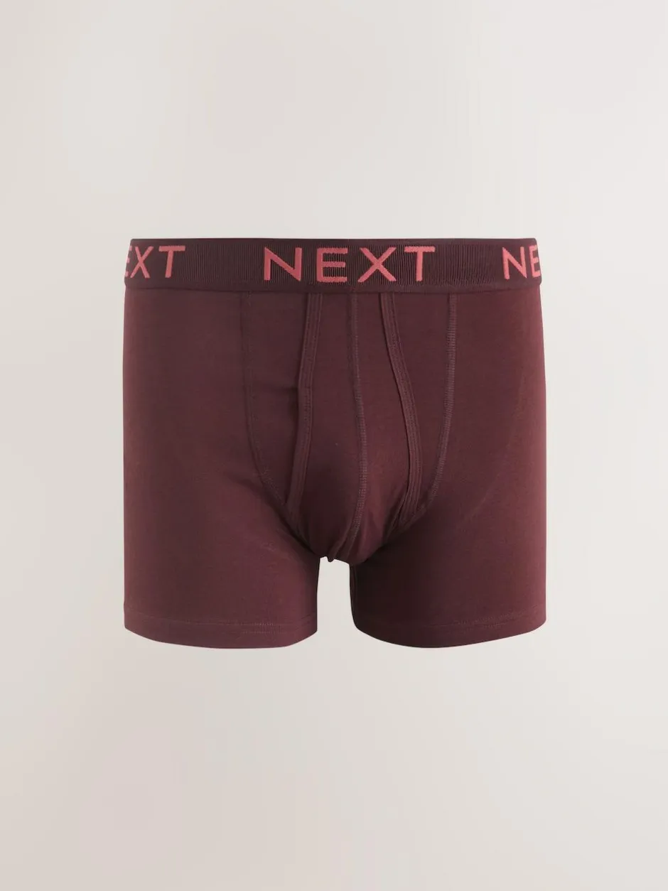 Next Rich Blue/ Red 10 pack A-Front Boxers Online