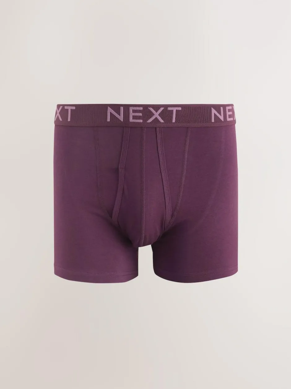 Next Rich Blue/ Red 10 pack A-Front Boxers Online
