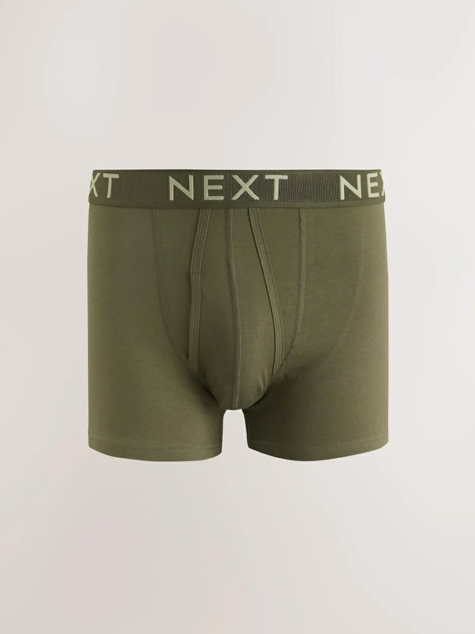 Next Rich Blue/ Red 10 pack A-Front Boxers Online