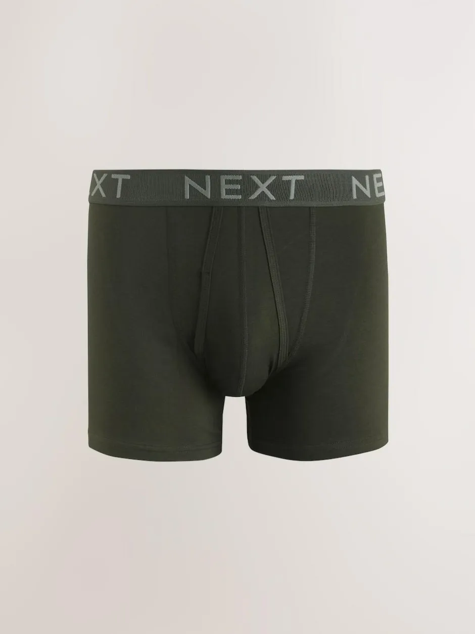 Next Rich Blue/ Red 10 pack A-Front Boxers Online