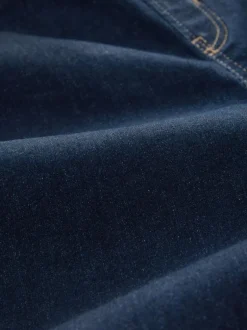 Next High Rise FlexiFit Stretch Pull On Wide Leg Jeans Rinse Blue Online