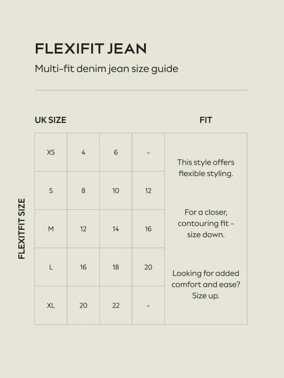 Next High Rise FlexiFit Stretch Pull On Wide Leg Jeans Rinse Blue Online