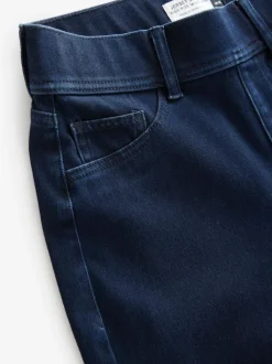 Next Jersey Denim Wide Leg Trousers Rinse Blue Best