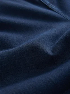 Next Jersey Denim Wide Leg Trousers Rinse Blue Best