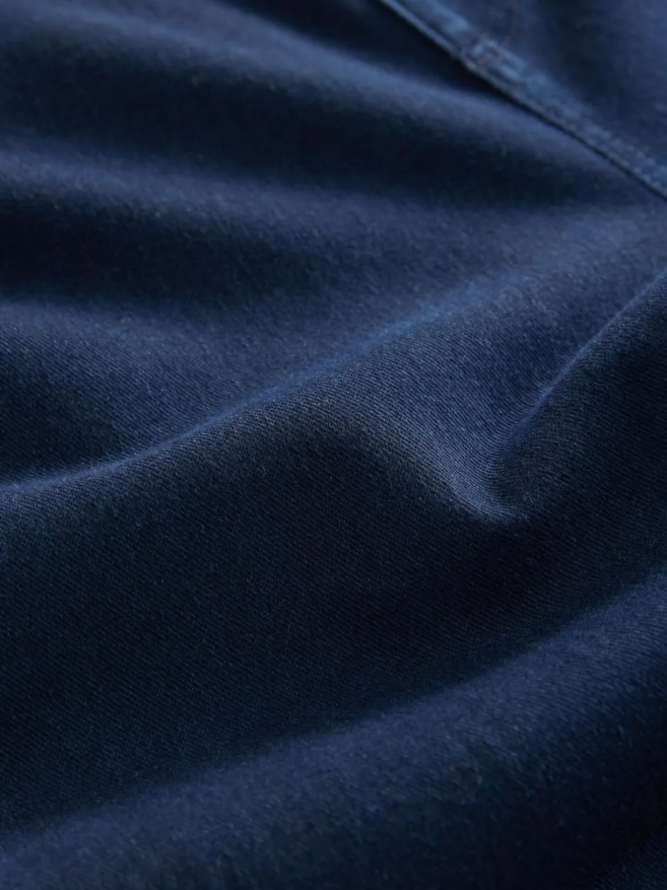 Next Jersey Denim Wide Leg Trousers Rinse Blue Best