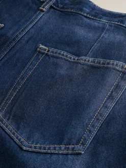Next N. Premium Palazzo Wide Leg Jeans Rinse Blue
