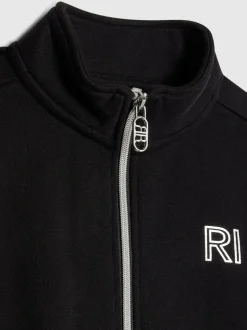 River Island Black Girls Waistband Bomber Jacket Hot