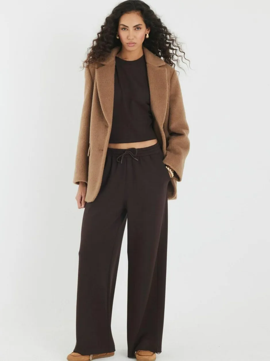 River Island Brown Premium Batwing Sweatshirt Hot