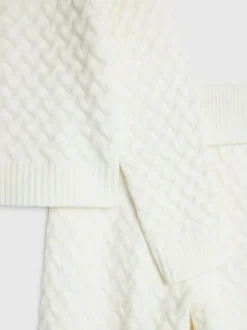 River Island Cream Cable Cardigan & Trousers Set Best