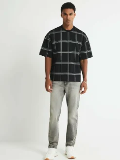 River Island Grey Slim Fit Stretch Jeans New
