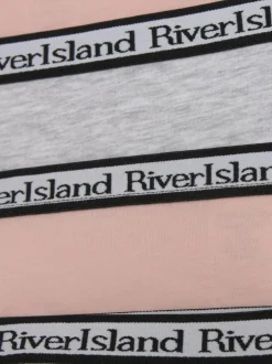 River Island Pink Mix Briefs 5 Pack Best