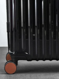 Rock Luggage Large Selene Suitcase Black New