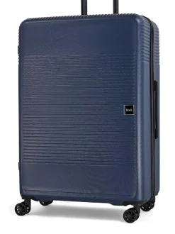 Rock Luggage Lincoln Suitcases 3 Piece Set Navy Outlet