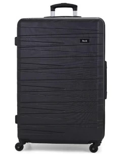 Rock Luggage Seattle Large Suitcase Black Best