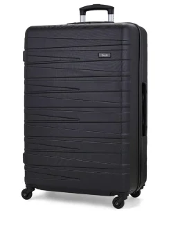 Rock Luggage Seattle 3pc Suitcases Set Black Best