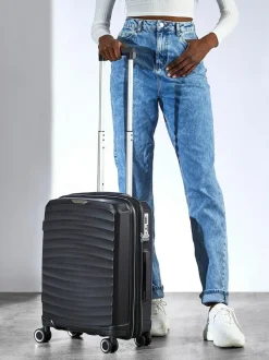 Rock Luggage Sunwave Cabin Suitcase Black Sale