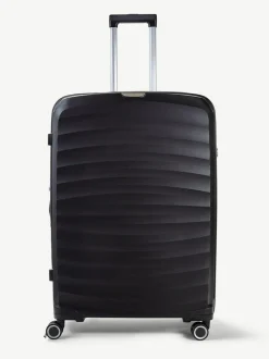 Rock Luggage Sunwave Large Suitcase Black Clearance