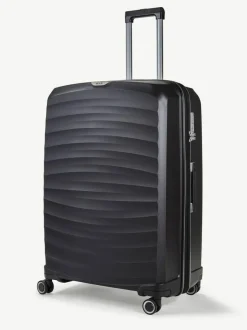 Rock Luggage Sunwave Large Suitcase Black Clearance