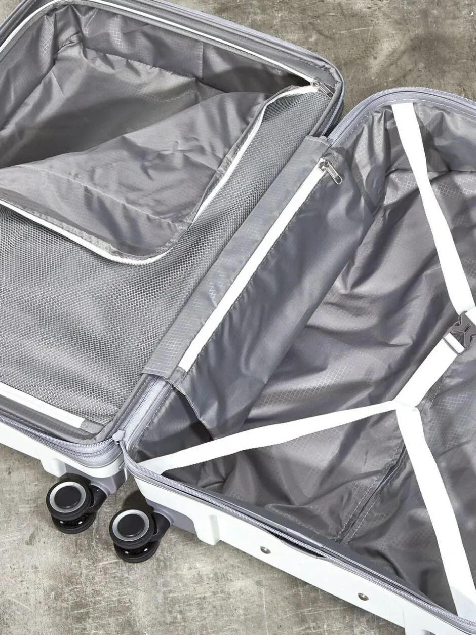 Rock Luggage Sunwave Large Suitcase White Outlet