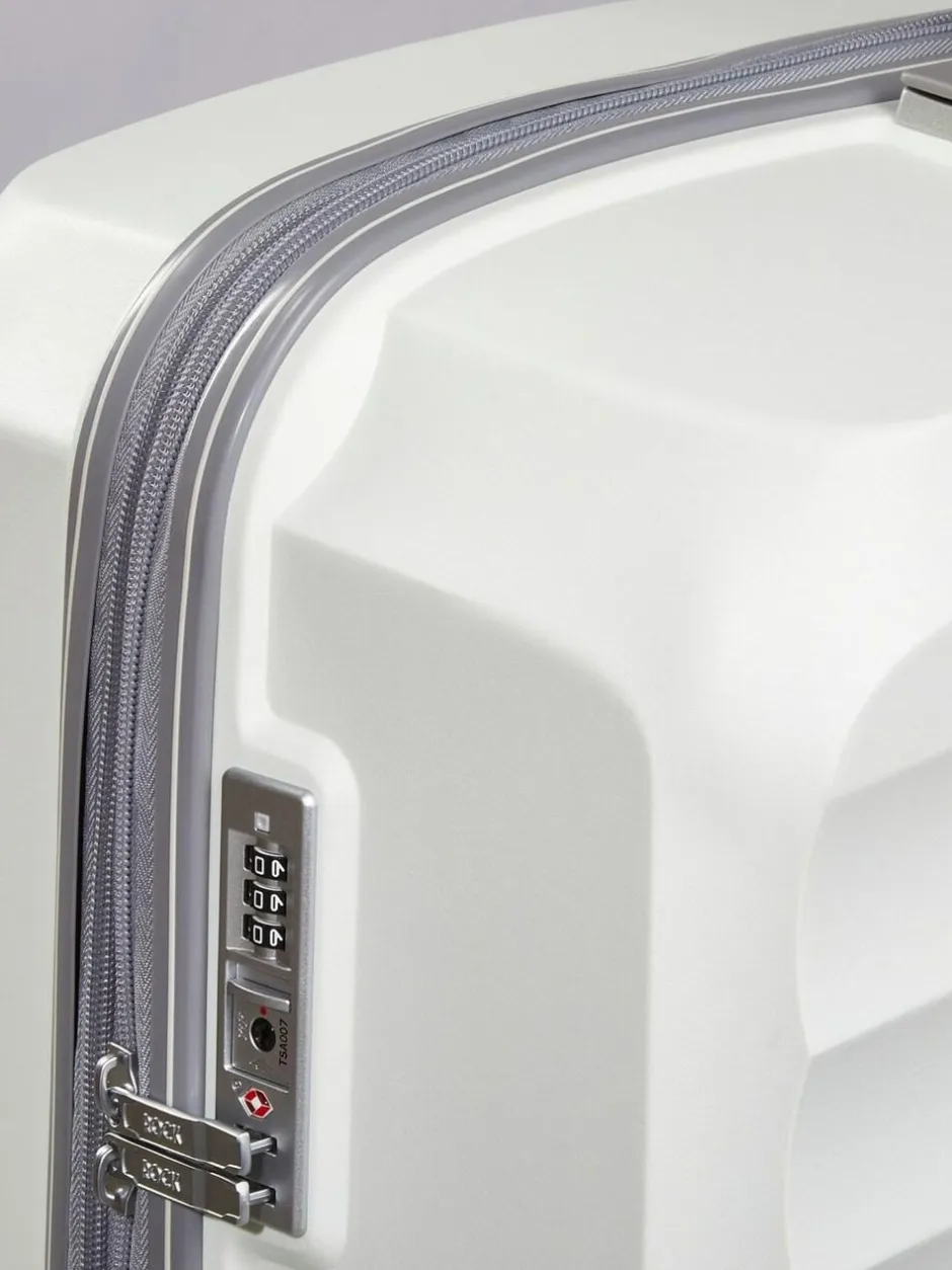 Rock Luggage Sunwave Large Suitcase White Outlet