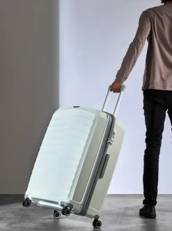 Rock Luggage Sunwave Large Suitcase White Outlet