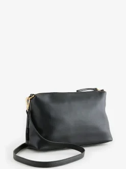 Rockett St George Black Icon Stud Cross-Body Bag