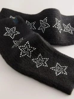 Rockett St George Handwarmers Black Star Studded Clearance