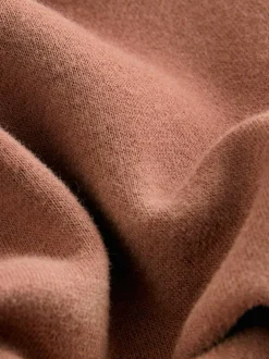 Next Rose Pink Relaxed Fit Essentials Longline Sweatshirt with Pockets Best