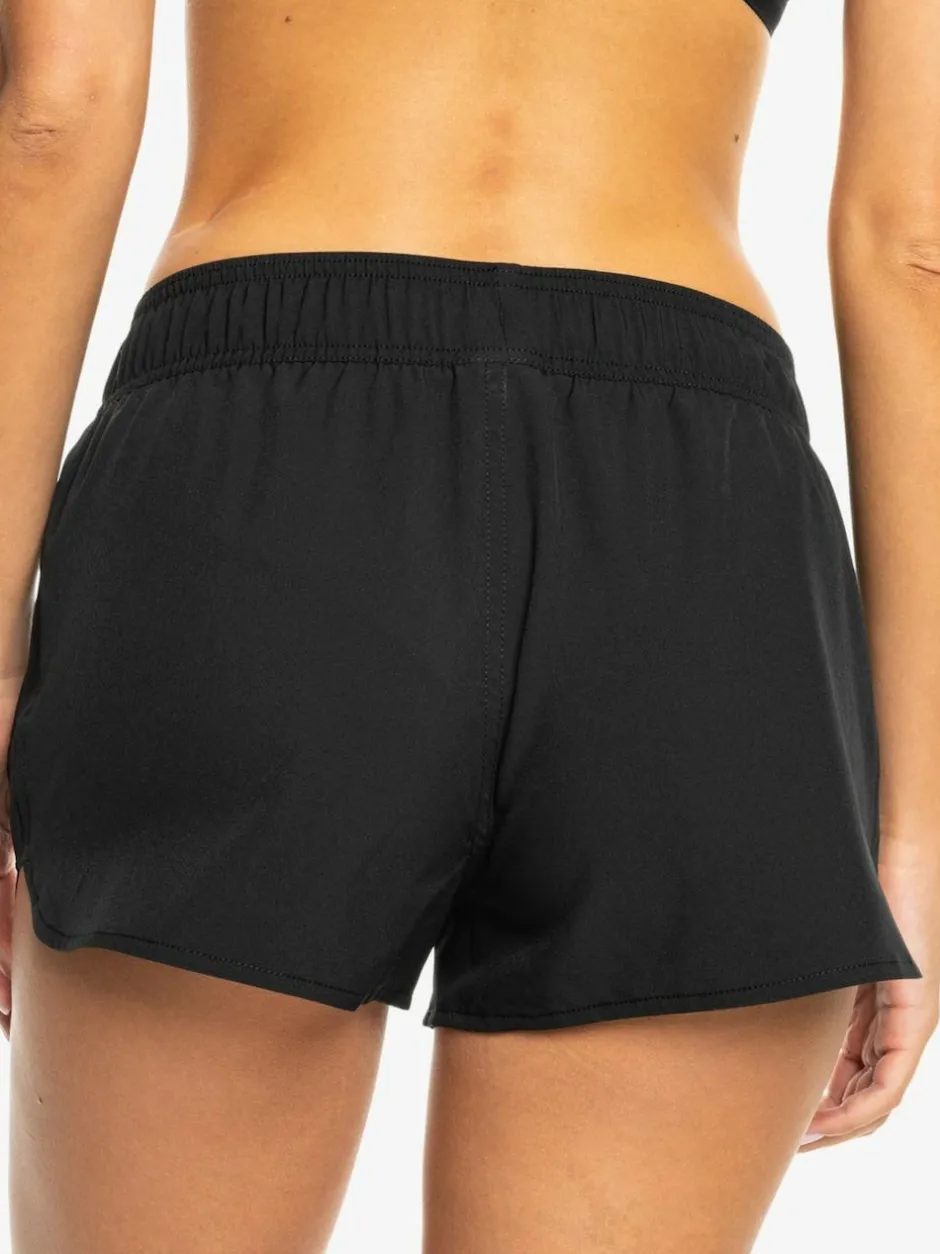 Roxy Wave 2 Inch Logo Board Shorts Black Sale