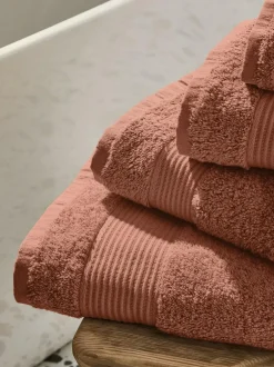 Next Rust Egyptian Cotton Towel New