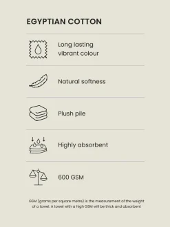 Next Rust Egyptian Cotton Towel New