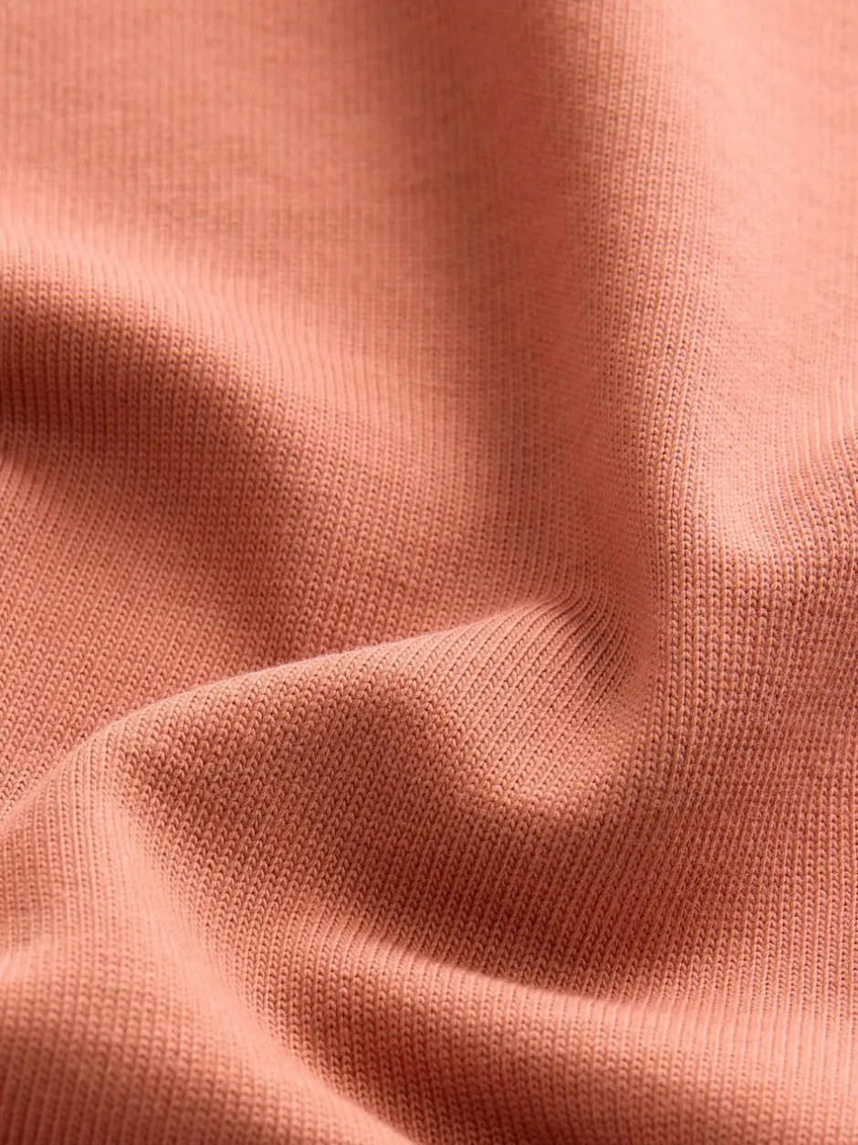 Next Oversized Heavyweight 100% Cotton T-Shirt (3-16yrs) Rust Hot