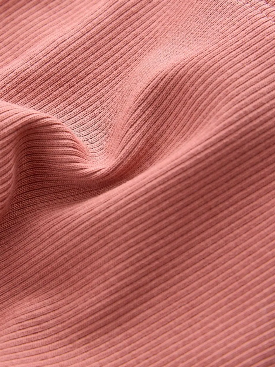 Next Rust Pink 1 Pack Rib Flare Leggings (3-16yrs) Sale