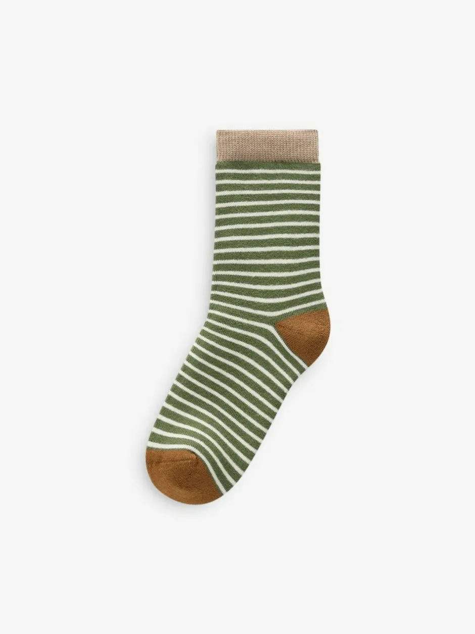 Next Safari Animals Cosy Terry Cotton Rich Socks 5 Pack Discount