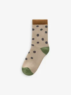 Next Safari Animals Cosy Terry Cotton Rich Socks 5 Pack Discount