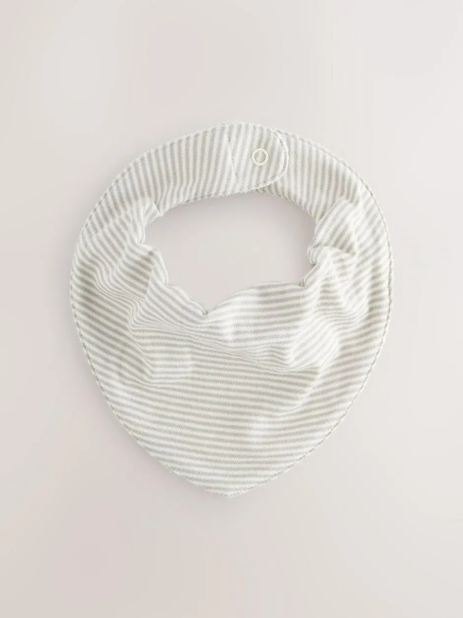 Next Baby Bibs 5 Pack Sage Green New
