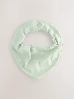 Next Baby Bibs 5 Pack Sage Green New
