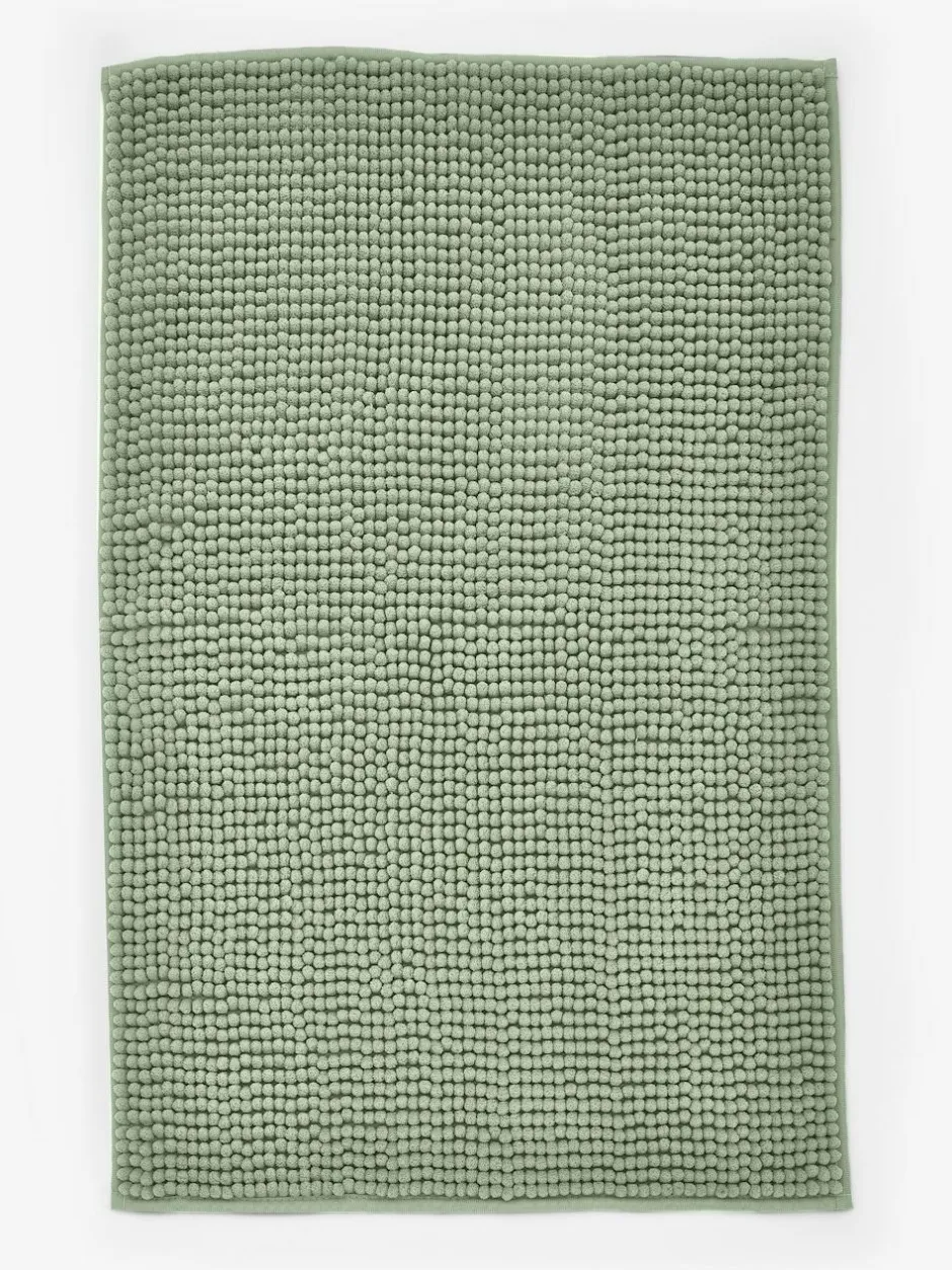 Next Sage Green Bobble Bath Mat Clearance