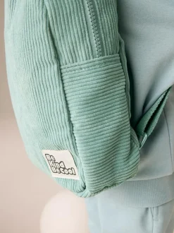 Next Sage Green Cord Small Backpack