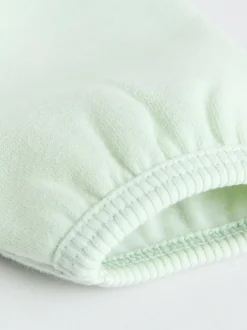 Next Sage Green/ Cream Ditsy Baby Frill Collar Sweater and Leggings 2 Piece Set (0mths-2yrs) New