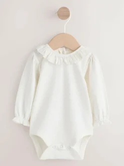 Next Sage Green Embroidered Long Sleeve Bodysuit and Cord Dungaree 2 Piece Baby Set (0mths-3yrs) New
