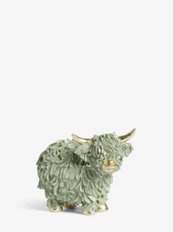 Next Sage Green Hamish The Highland Cow Small Ornament Best