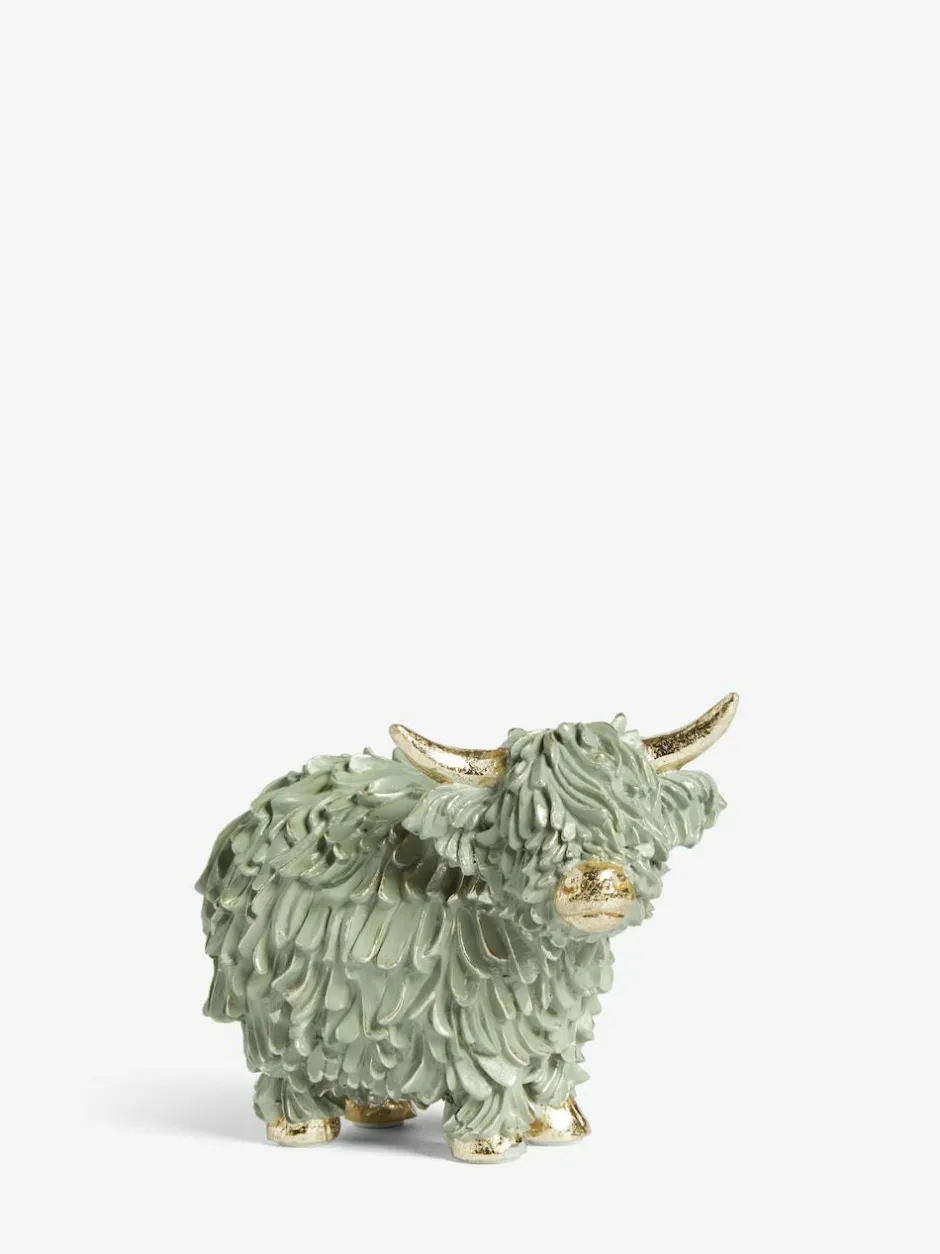 Next Sage Green Hamish The Highland Cow Small Ornament Best
