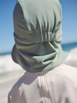 Next Sage Green Legionnaire Swim Hat (3mths-10yrs) New