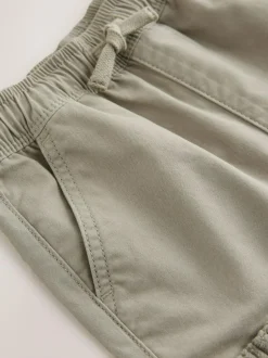 Next Sage Green Side Pocket Pull On Trousers (3mths-7yrs)