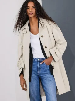 Next Dolly Trench Coat Sand Online